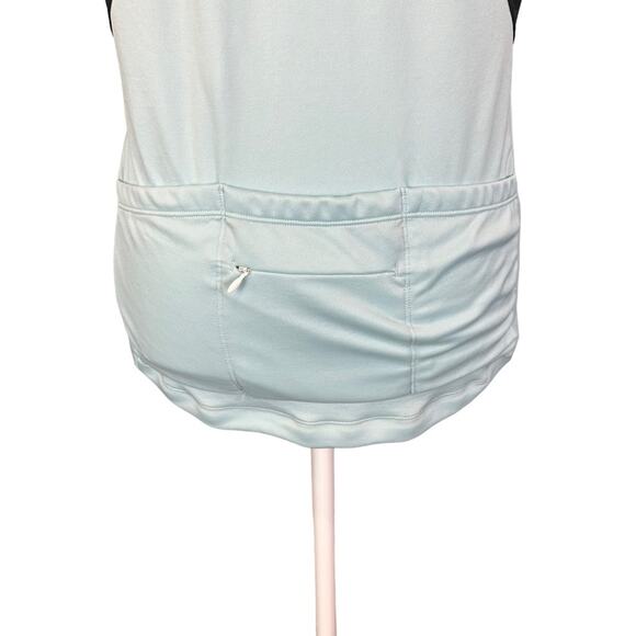 Specialized Cycling Top Jersey Sz Large Blue Black Back Pockets 1/2 Zip - Picture 3 of 6